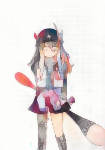 りとちゃん（darkened） 